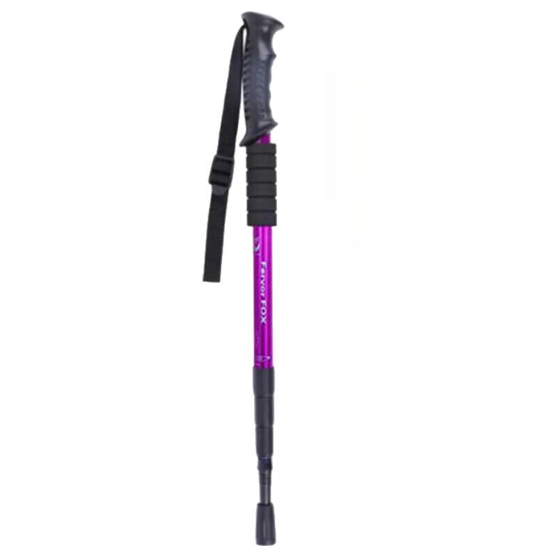 Retractable Aluminum Walking Stick & Trekking Pole (2-Pack)