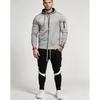 Mens Winter Casual Tracksuit Hooded Sweatshirt Pants Set Outdoor Sportswear Two-Piece