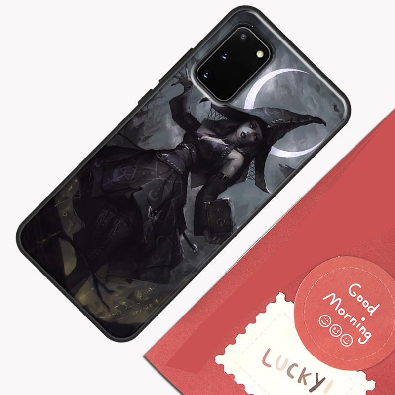 Mondhexe Horror Handyhülle Für Samsung Galaxy S25 S26 Ultra S20 S21 S22 S23 S24 Plus S9 S10 S25 FE Abdeckung Schale