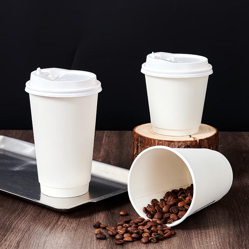 Disposable Double-Layer Coffee Paper Cups