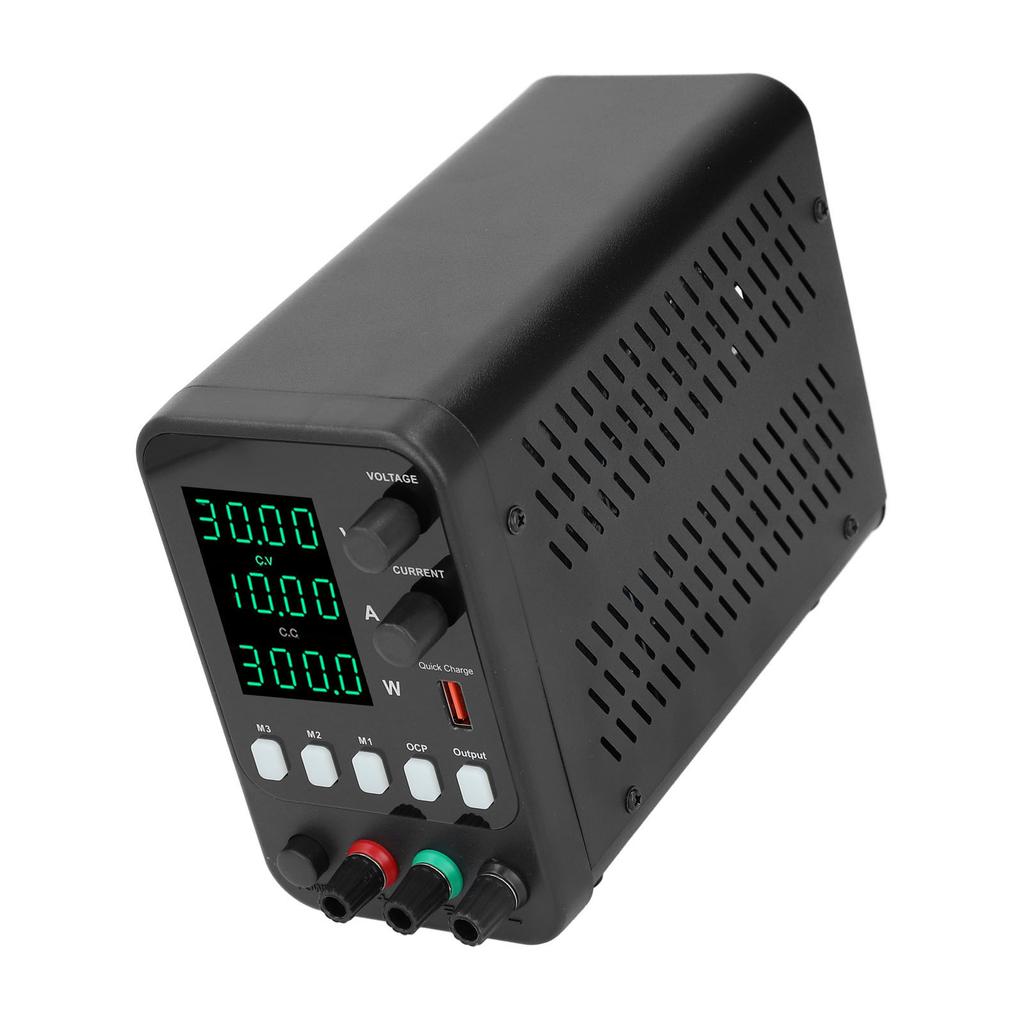 DC-Netzteil Variabel 300W 0? 0?10A 4-stellige LED-Anzeige Einstellbares Tisch-Netzteil mit