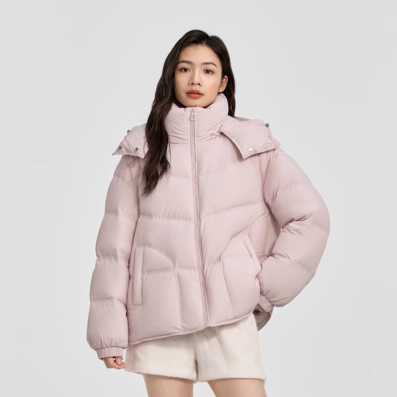 

Women s Short Hooded Puffer Down Jacket Y308085Y S