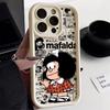 Phone Case For Huawei Honor 600 400 Lite Pro 90 200 Lite X9D X8C X8D X8A X6A X6B X7A X7B X7D PRO 5G  Cartoon Mafalda Cover