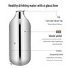 Stainless Steel Insulated Thermos with Glass Liner, Large Capacity for Home and Dorm Use