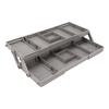 2 Tier Jewelry Drawer Organizer Adjustable Dividers Storage Box for Makeup Cosmetic Jewelry