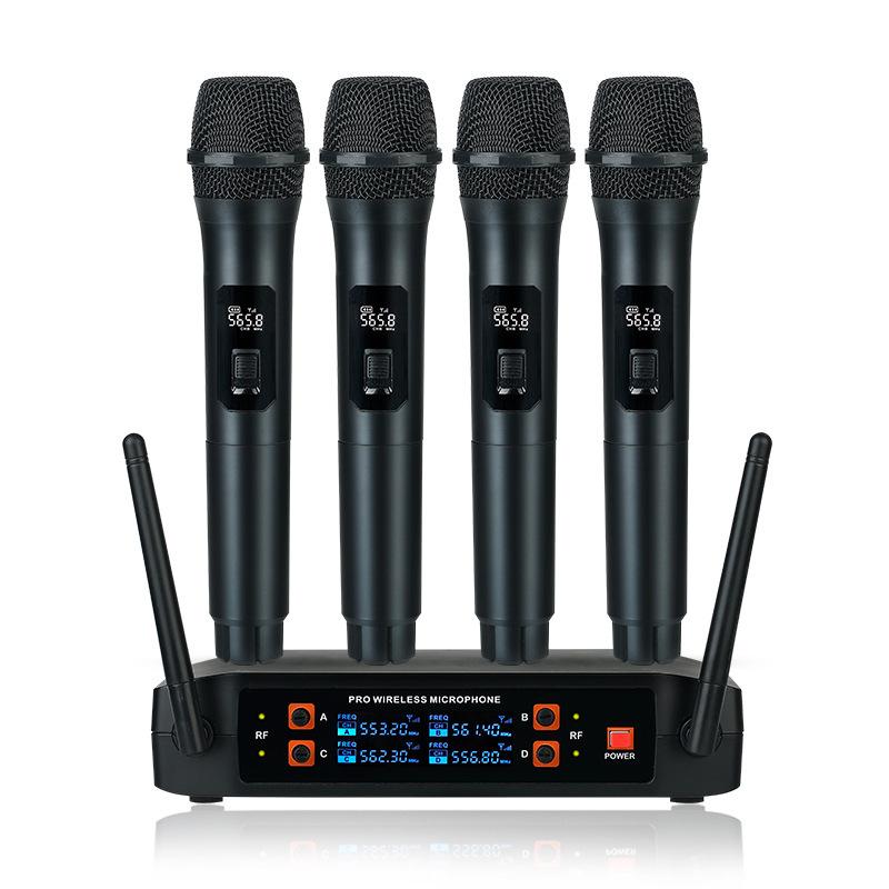 Wireless Microphone for KTV Karaoke, Home Singing, Outdoor Events, and Meetings