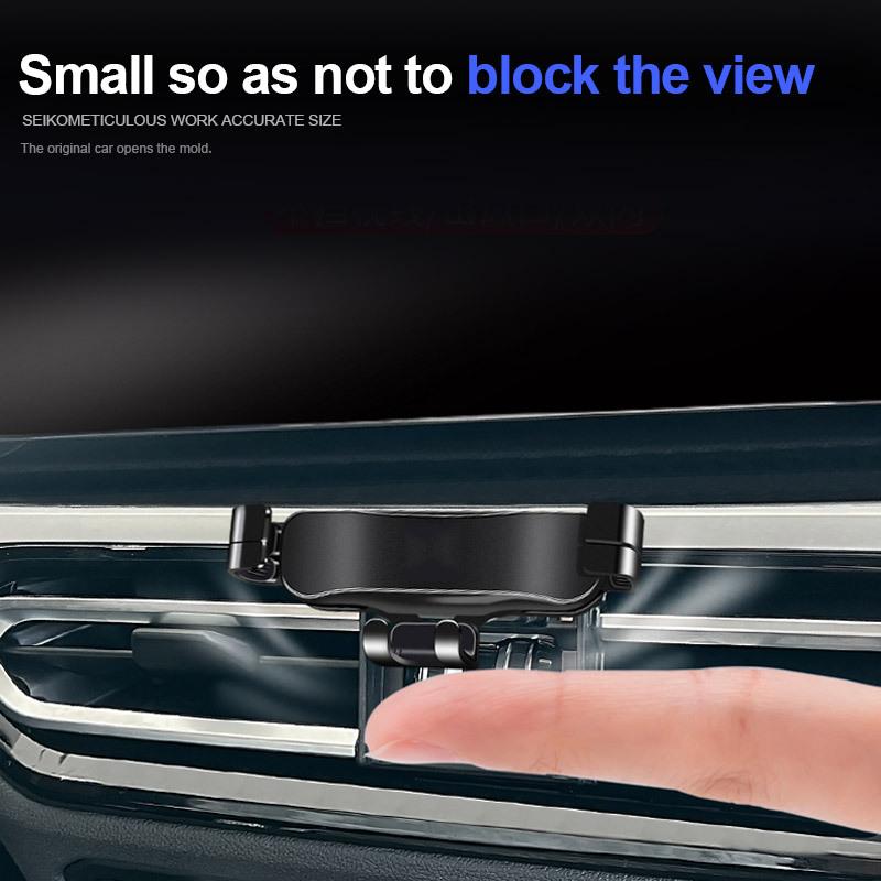 Car Phone GPS Stand Rotatable Holder For Honda Civic  9th 10th 11th Fixed Bracket ABS Material Automotive Cellphone Mount