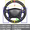 Hand Sewing Car Steering Wheel Cover For Mitsubishi Pajero 2007-2014 Galant 2012