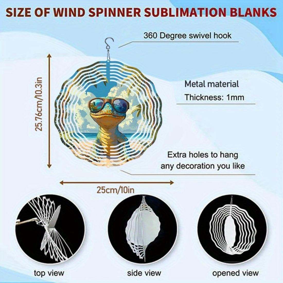 

Open-1 Крутые модные очки Ящерица Пляжный пейзаж Узор 3D Мандала Музыка ветра - Вращающийся художественный декор, Подходит для сада