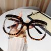 Women Oversized Reading Glasses Men Anti Blue Light Hyperopia Glasses Fashion Unique Round Frames Decorative Eyeglasses Diopter