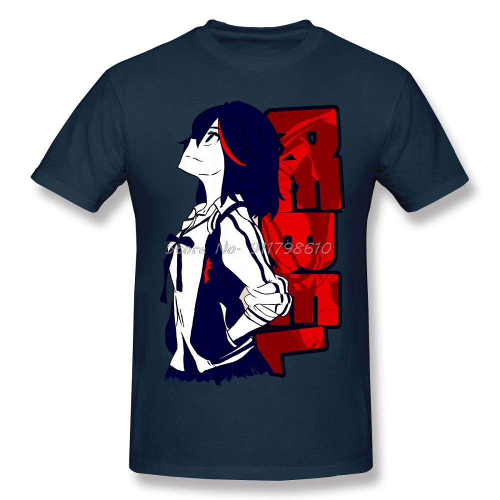 

Kill La Kill - Футболка Rebel Ryuko Белая Футболка с принтом Gintama Летняя Большая Футболка Аниме Мужская Футболка Уличная Одежда Харадзюку 4XL