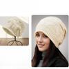 Big Head Circumference Hat, Women's, Pile Pile Pile Hat, Baotou, Confinement Hat, Single-layer, Thin, Rolled Edge, Knitted, Woolen Hat