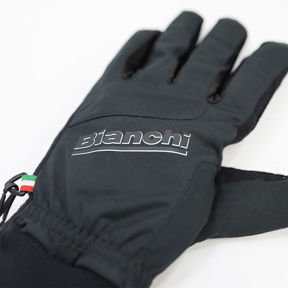 Bianchi Winter Touchscreen Size L Gloves, Black, Compatible, (JP212S2100BK004)