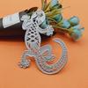 Karikatür Kertenkele Tasarım Tarzı Metal Kesme Die Stencil DIY Scrapbooking Albümü Fotoğraf Kabartma Kağıt Kartı Zanaat Dekor