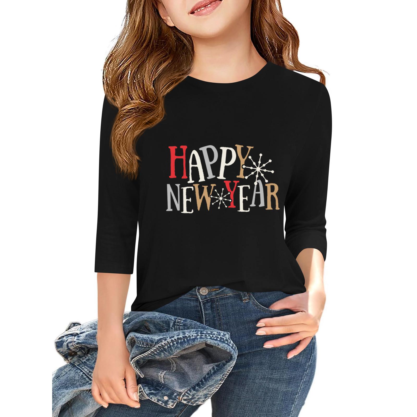 

Дитяча футболка з круглим вирізом та рукавом 3/4 з принтом до Дня Незалежності 110 чорний