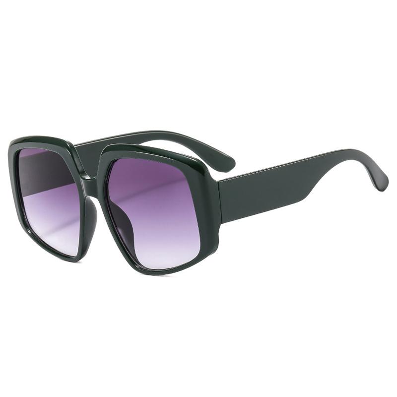 Μεγάλα τετράγωνα γυαλιά ηλίου μόδα ρετρό γυαλιά ηλίου Γυναικεία γυαλιά παλίρροιας γυαλιά ηλίου μεγάλος σκελετός