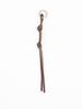 3mm Lederkordel Schlüsselanhänger & Taschenanhänger: Handgewebter Anhänger & Lanyard-Accessoire