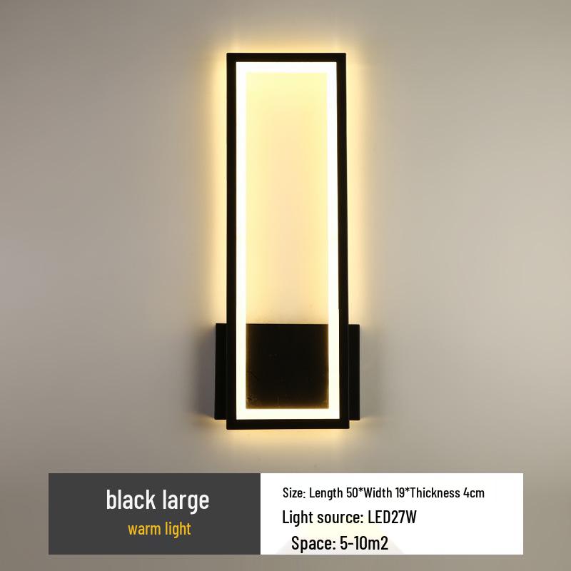 Modern LED Wall Lamp: Sleek Design for Bedroom, Living Room, and Hallway