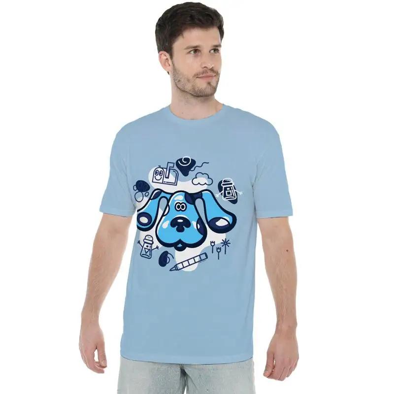 Blues Clues Classic And Friends T Shirt S 2Xl Light Blue