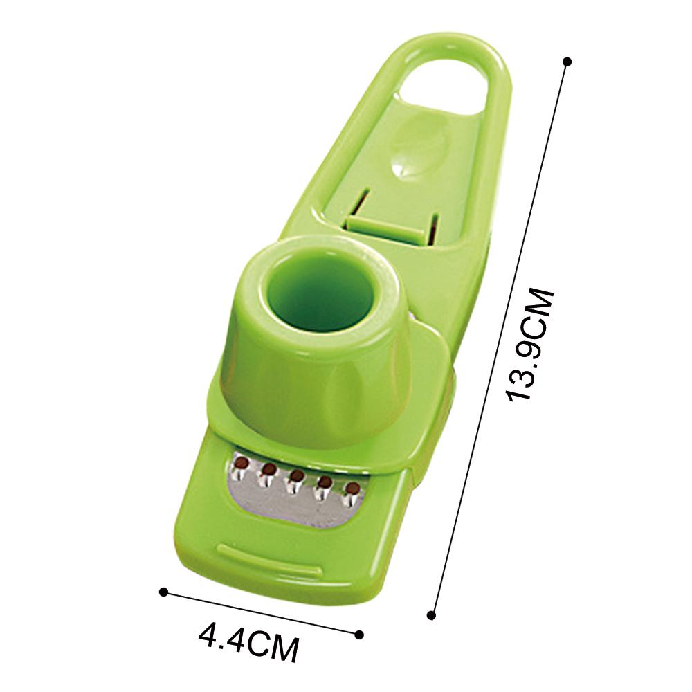 1ks multifunkční plastové lisy na česnek Kuchyňské pomůcky Sekáček Řezák Nástroje na mletí česneku