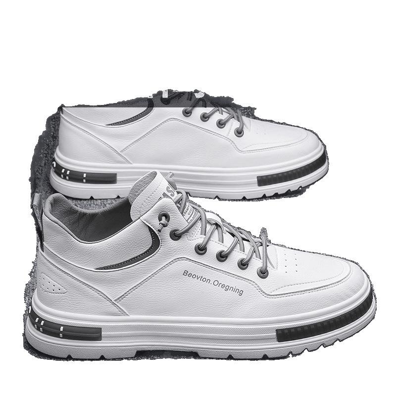 Spring Martin Boots High-top Little White Board Shoes New Summer Leisure Sports High-tide Shoes