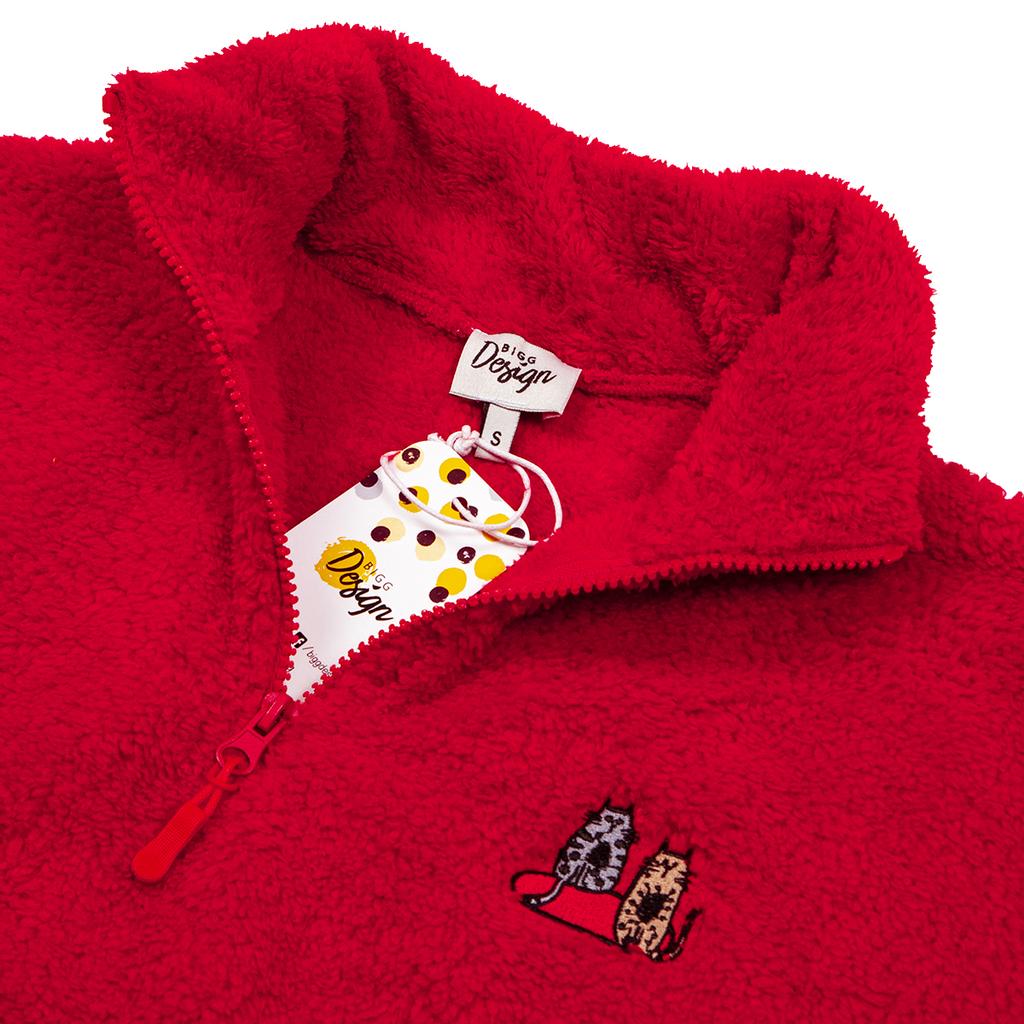 Biggdesign Cats Womens Fleece Jacket
