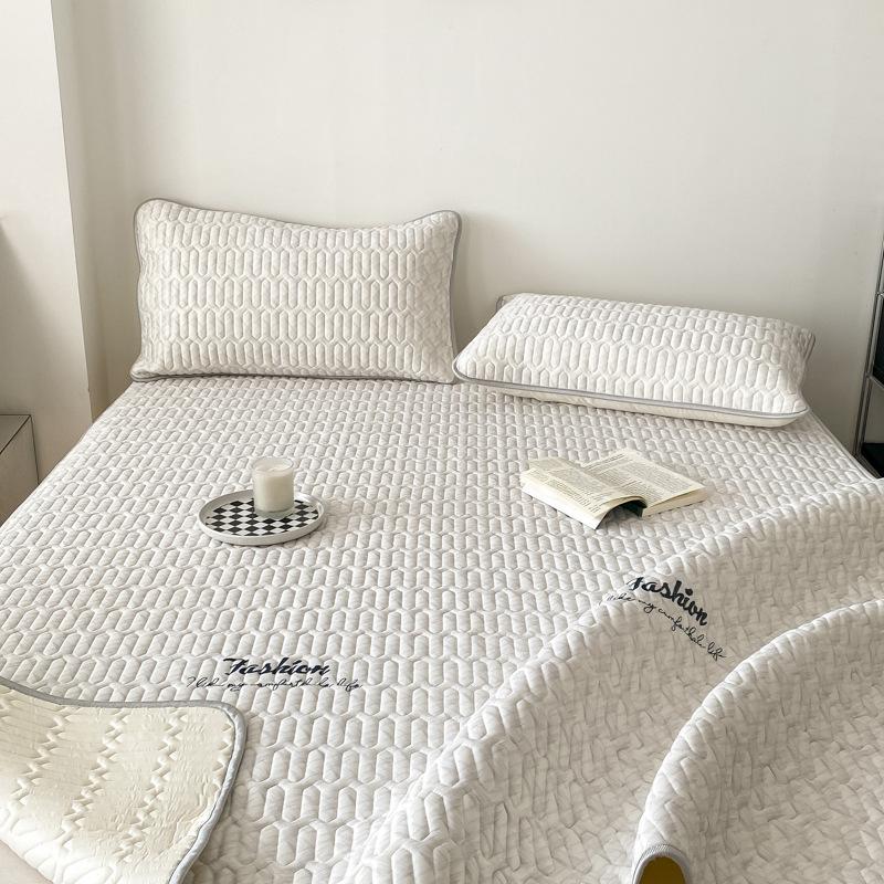 Summer Latex Cool Mat Soft Mat Bed Sheet Baby Washable Student Dormitory Single And Double Mattress Cover