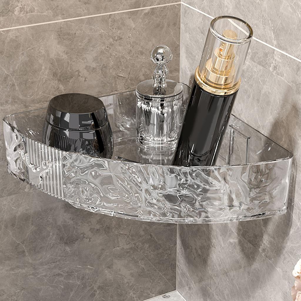 Wall Mount Corner Shelf Multipurpose Modern Exquisite Space Saving Corner Floating Shelf for