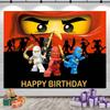 Cool NINJAGOS Christmas Backdrop Window Fireplace Photography Backgrounds For Photo Studio
