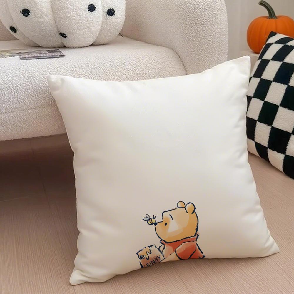 Year of the Horse Pillow Festive Decor Cushion Cover Linen Pillow Case Soft Breathable Protective Couch Room Decoration