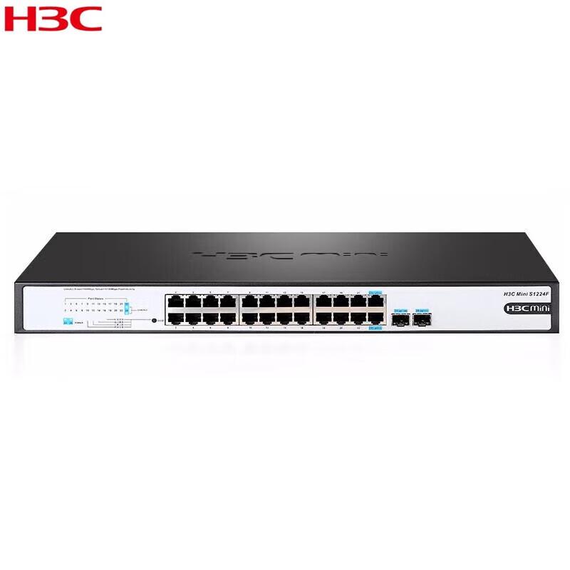 

H3C Mini S1224F 24-Port Gigabit Unmanaged Network Switch