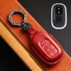 Genuine Leather Auto Key Fob Cover Case Housing Fit For Honda Civic 11Th Gen Accord Vezel Freed Pilot Zrv Ens1 Hrv Crv Auto Accessories