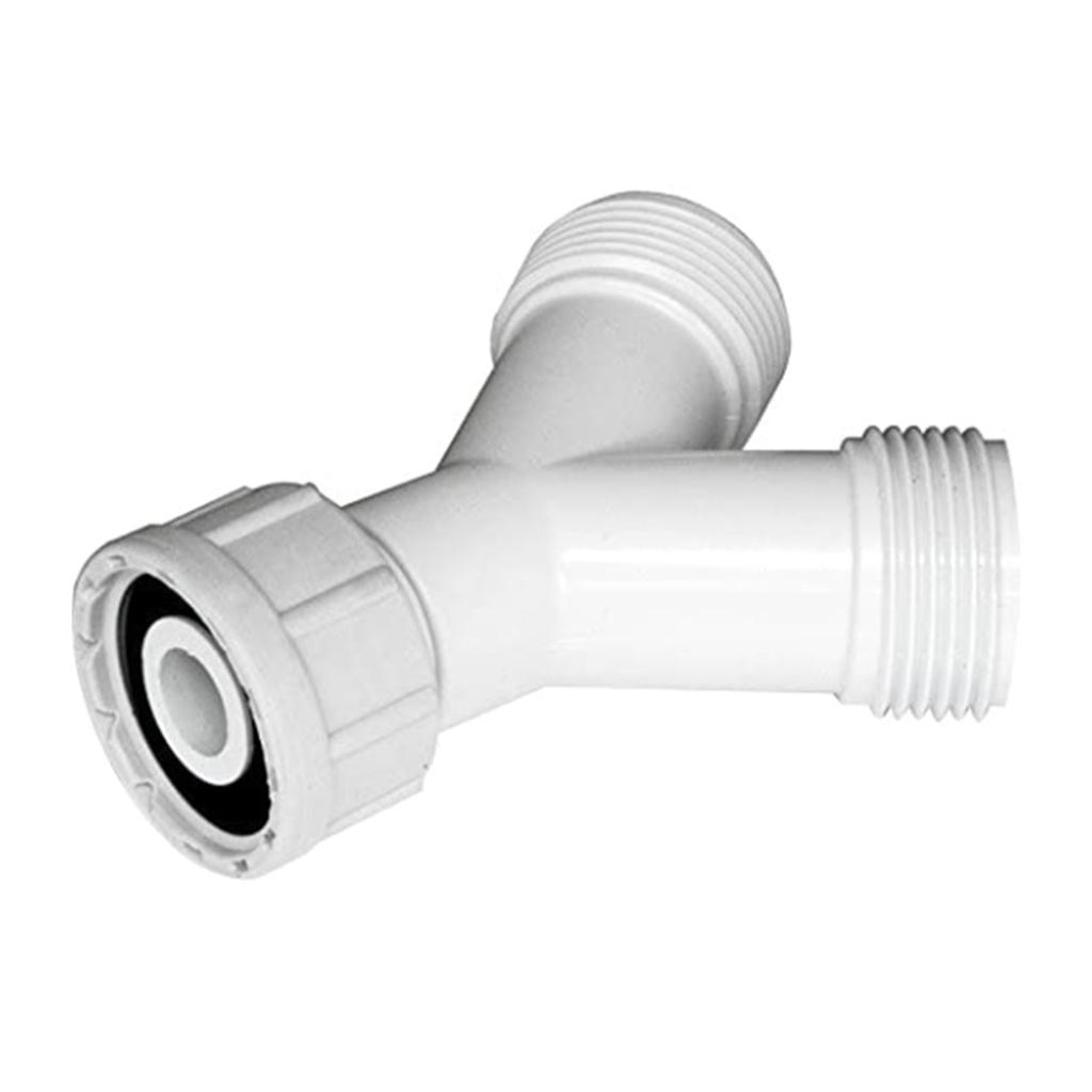 Upgraded Y Shape Connector 3/4 Universal Hose Y Piece Splitter Connector for Washing Machine & Dishwasher Easy Install