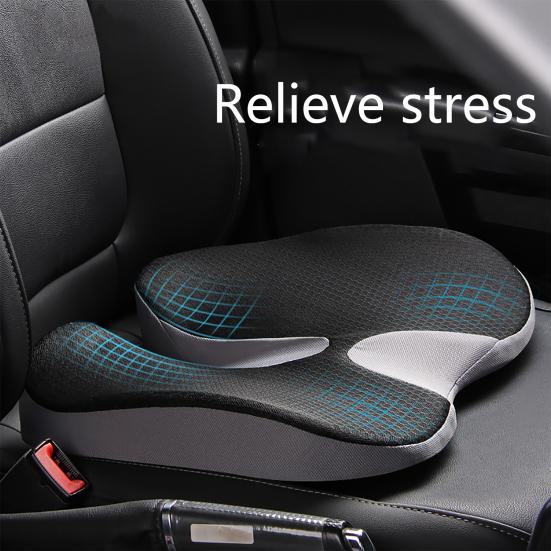 Memory Foam Seat Cushion Office Chair Pad Car Cushion Student Sitting Pad Hip Support