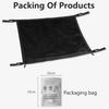 Auto Dachaufbewahrung Organizer Automobil Deckenfrachtnetz Tasche Netz Auto Camping Zubehör Hängende Aufbewahrungstasche Dachzelt
