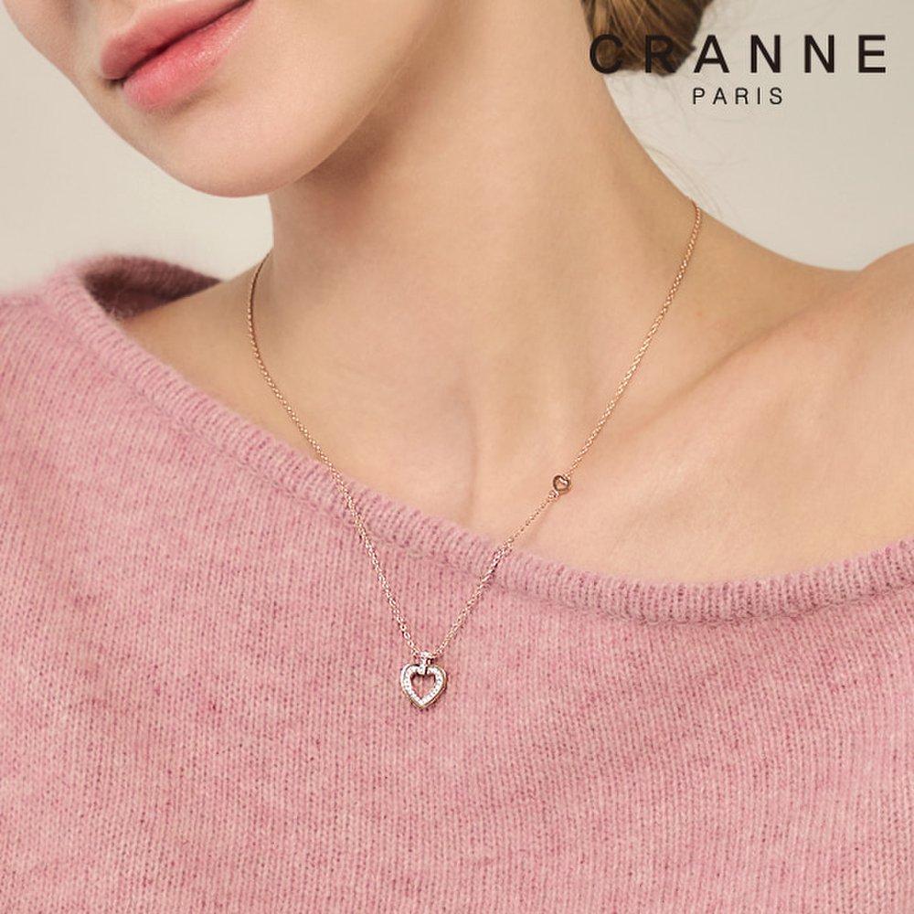 Heart Pong Necklace C24Nb101