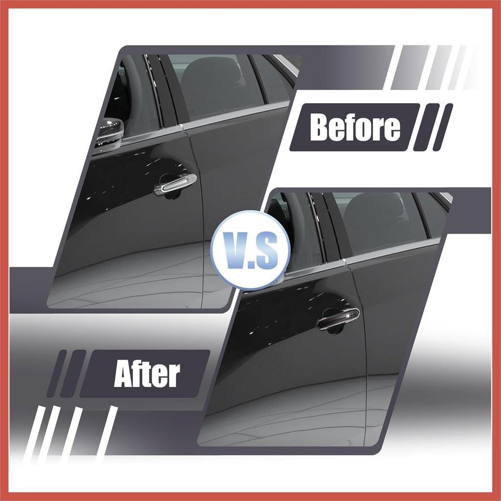 ACROPIX Exterior Outside Door Handle Cover Kit Front Rear Left Right for Cadillac XT4 XT5 XT6 CT4 CT6 CTS ATS XTS 2013-2021 Gloss Black Car Parts