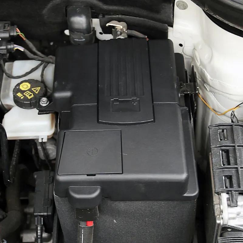 For Volkswagen VW Jetta MK7    Car Engine Battery Positive Negative Protection Cap Dustproof Cover Rustproof Shell