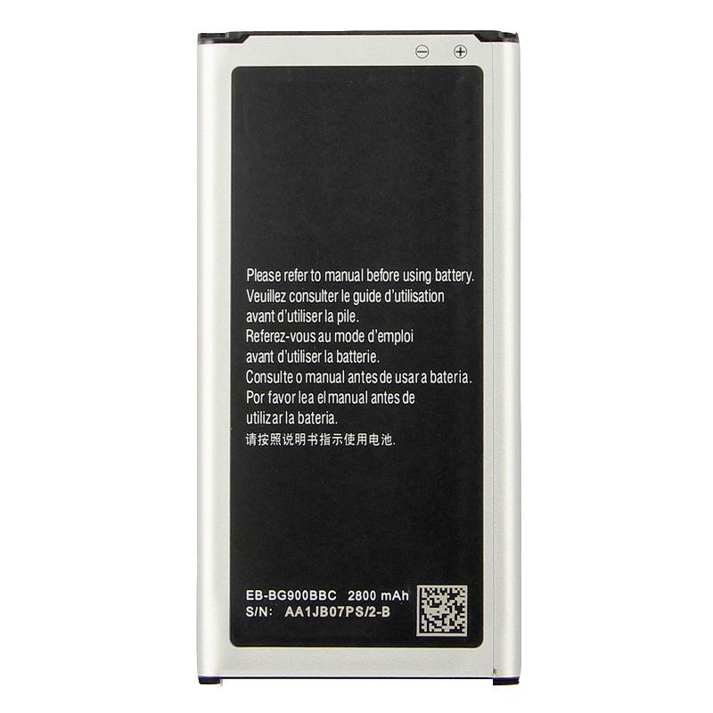 Original High Quality EB-BG900BBU Battery For Samsung S5 G900S G900F G900M G9008V 9006W NFC 2800mA