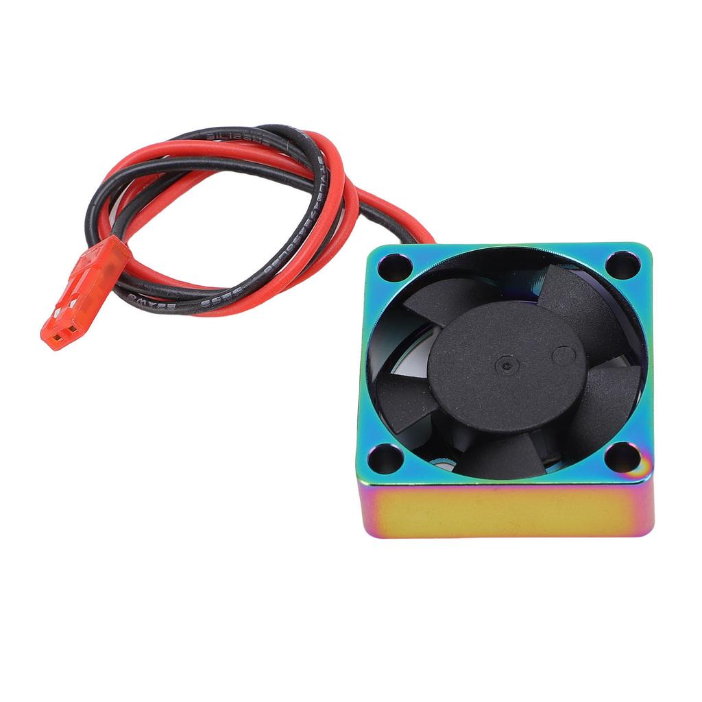 RC Motor Cooling Fan 1.18x1.18in 28000RPM Metal Aluminum Alloy High Speed Heat Dissipation ESC Motor