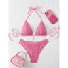 Costume da Bagno Sexy da Donna Set Bikini Due Pezzi Tendenza Spiaggia Bikini 2026 Costume da Bagno Femminile per Costume da Bagno Donna Abbigliamento da Spiaggia