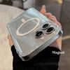 Space Shell Magnetic Suction IPhone 16 Apple Phone Case 13Promax Acrylic Anti Fall 14 Suitable for 15 Advanced Hard