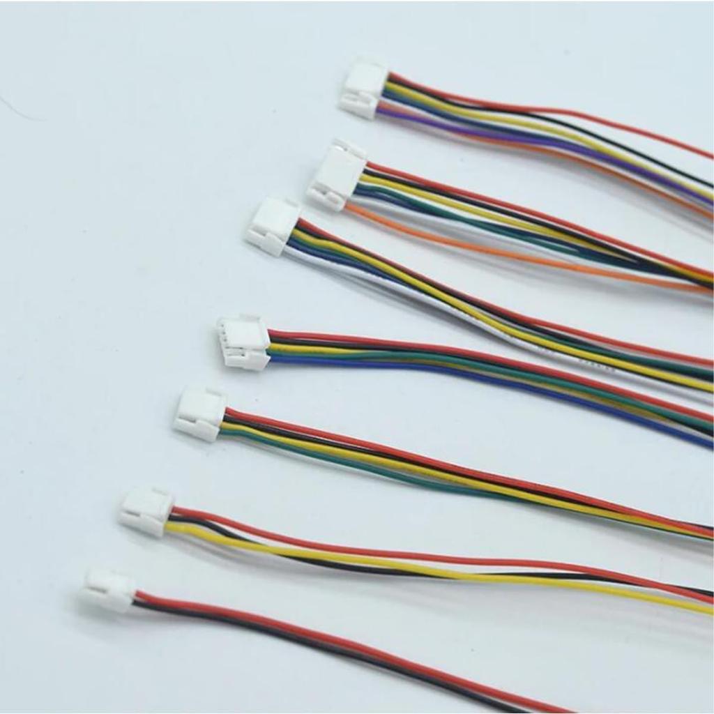 PENGLIN 580PCS GH 1.25mm Connector Kit 2/3/4/5/6/7/8/10 Pin Housing Connector 1.25mm Pitch JST Adapter