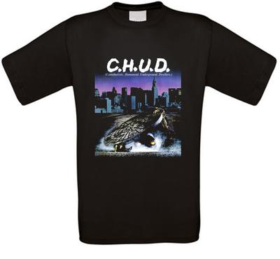 C.H.U.D.. CHUD Panik in Manhattan Horror Kultfilm T-Shirt Alle Größen