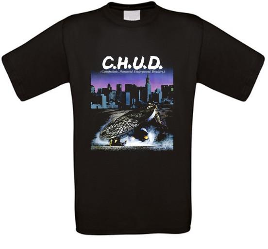 C. H. u. D. Chud Panic IN Manhattan Horror Cult Movie T-Shirt XXXXL