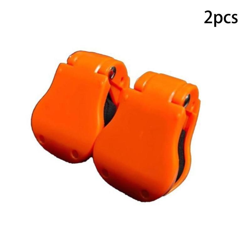 1/2/4Pcs Multifunctional Fishing Rod Holder Fixer Clip Straps Portable Beach Fishing Pole Holder Compact Design Fishing Tools