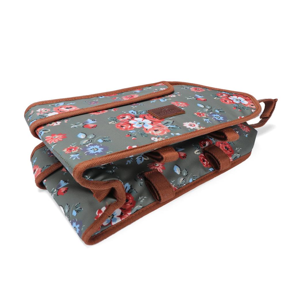TOURBON Bicycle Rear Bag, Insulated Pannier Bag, Foldable, Large Capacity, Insulated Cooler Bag