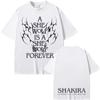 LMYNL World Tour She Wolf Tee 2026 Summer Shakira 's Same Style Tee-shirt Round Neck 100% Cotton Tops