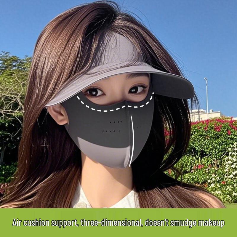 Etravel Summer UV Protection Sun Hat with Face Mask