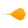 CUESOUL ROSTAK57 T19 Series Integrated Shaft Kite Shape Set of 3 Two-Tone Dual-Material Flights, Series, (Orange) CS-AK57FZ10S